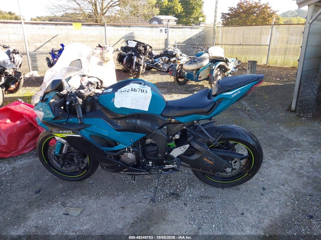 2021 Kawasaki Zx636 K მანქანა იყიდება აუქციონზე, vin: JKBZXJH19MA007816, აუქციონის ნომერი: 46246703