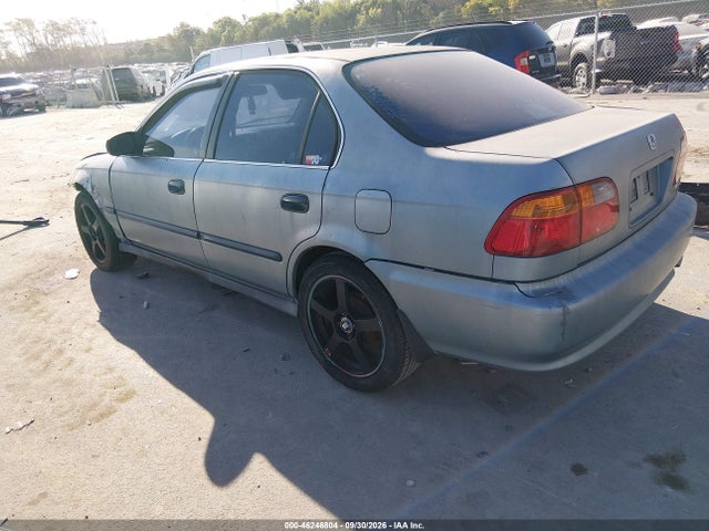 1999 Honda Civic Lx მანქანა იყიდება აუქციონზე, vin: 1HGEJ6672XL042738, აუქციონის ნომერი: 46246804