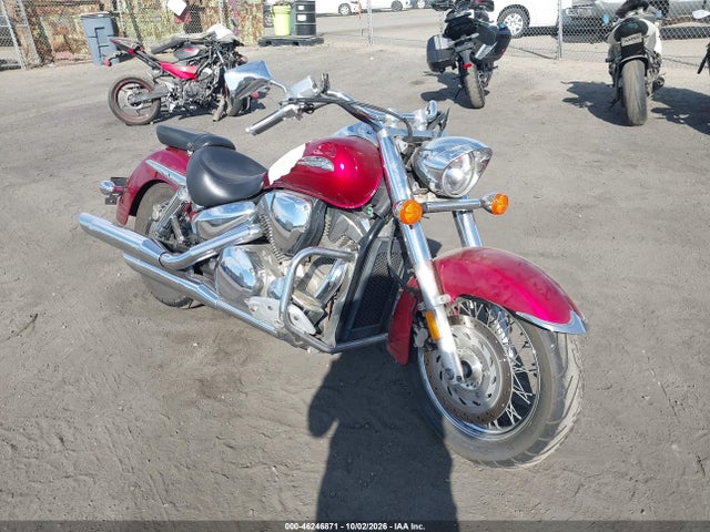 46246871 :رقم المزاد ، 1HFSC52144A100353 vin ، 2004 Honda Vt1300 S مزاد بيع