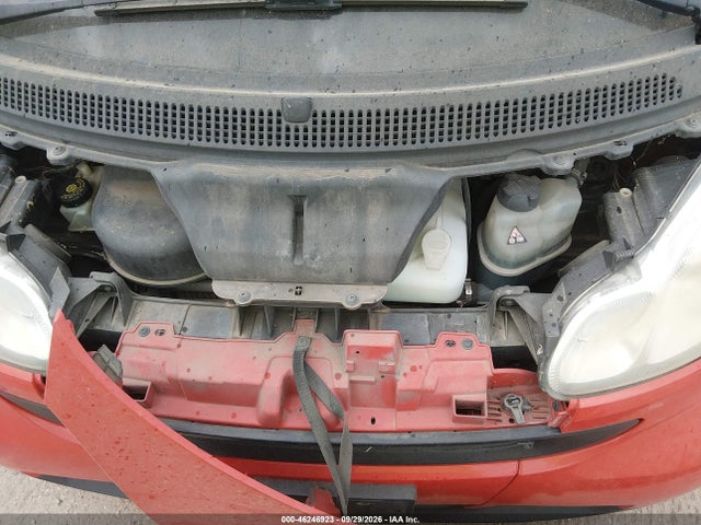2008 Smart Fortwo Passion მანქანა იყიდება აუქციონზე, vin: WMEEK31X58K143072, აუქციონის ნომერი: 46246923