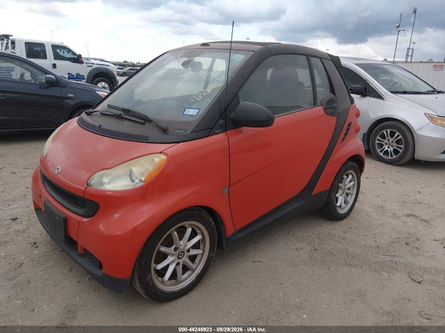2008 Smart Fortwo Passion მანქანა იყიდება აუქციონზე, vin: WMEEK31X58K143072, აუქციონის ნომერი: 46246923