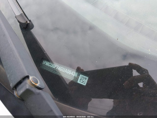 2016 Ford Escape S მანქანა იყიდება აუქციონზე, vin: 1FMCU0F74GUA06436, აუქციონის ნომერი: 46246935