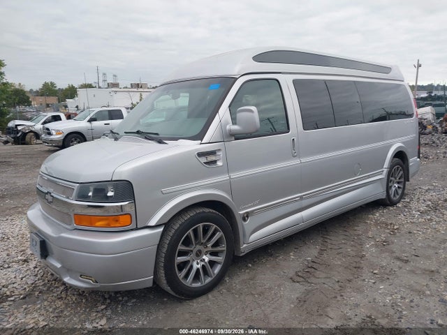 46246974 :رقم المزاد ، 1GCWGBFGXJ1162655 vin ، 2018 Chevrolet Express 2500 Work Van مزاد بيع