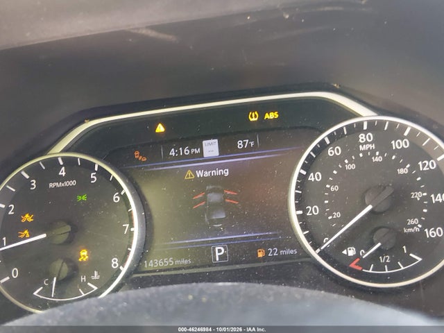 Aukcja sprzedaży 2020 Nissan Maxima Sv Xtronic Cvt, vin: 1N4AA6CV3LC364403, numer aukcji: 46246984