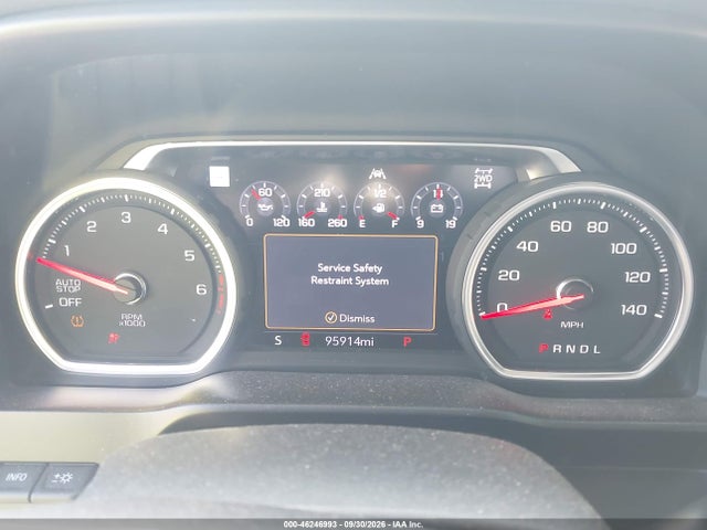 46246993 :رقم المزاد ، 3GCUYGELXLG302434 vin ، 2020 Chevrolet Silverado 1500 4wd  Short Bed Ltz مزاد بيع