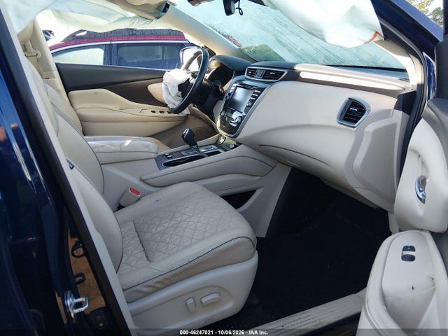 Продаж на аукціоні авто 2019 Nissan Murano Platinum, vin: 5N1AZ2MJXKN120947, номер лоту: 46247021