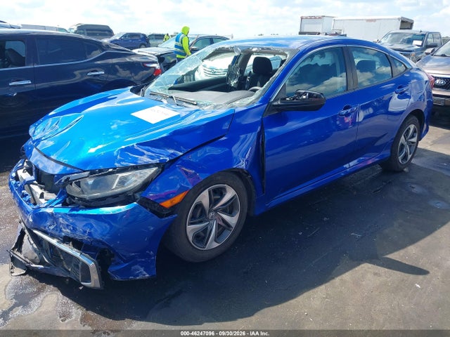 Продаж на аукціоні авто 2019 Honda Civic Lx, vin: 19XFC2F63KE007852, номер лоту: 46247096