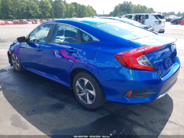 Продаж на аукціоні авто 2019 Honda Civic Lx, vin: 19XFC2F63KE007852, номер лоту: 46247096