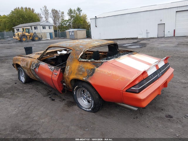 46247132 :رقم المزاد ، 1G1AS87J8BL180074 vin ، 1981 Chevrolet Camaro Berlinetta مزاد بيع