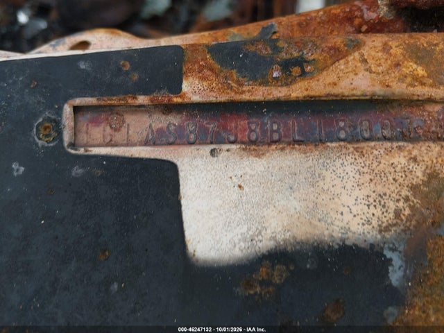 46247132 :رقم المزاد ، 1G1AS87J8BL180074 vin ، 1981 Chevrolet Camaro Berlinetta مزاد بيع