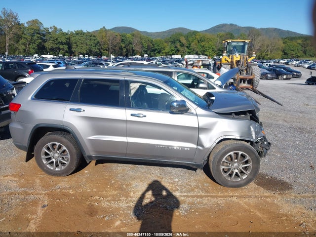 2015 Jeep Grand Cherokee Limited მანქანა იყიდება აუქციონზე, vin: 1C4RJFBG0FC129414, აუქციონის ნომერი: 46247150