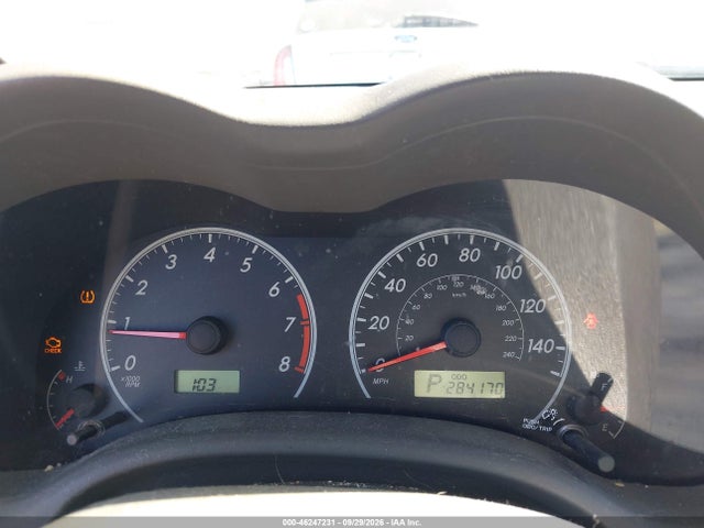 46247231 :رقم المزاد ، 1NXBU40E09Z123217 vin ، 2009 Toyota Corolla Le مزاد بيع