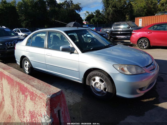 Aukcja sprzedaży 2004 Honda Civic Hybrid, vin: JHMES96624S001983, numer aukcji: 46247243