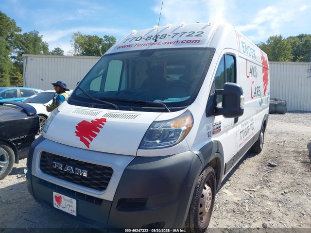 Aukcja sprzedaży 2019 Ram Promaster 3500 High Roof 159 Wb, vin: 3C6URVHG3KE510012, numer aukcji: 46247322