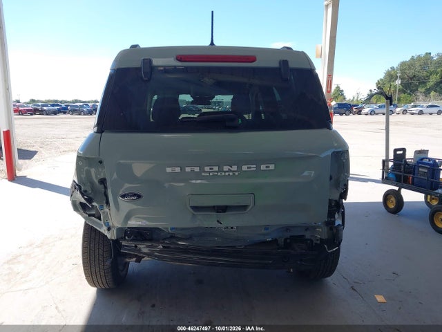 46247497 :رقم المزاد ، 3FMCR9B64RRF38279 vin ، 2024 Ford Bronco Sport Big Bend مزاد بيع
