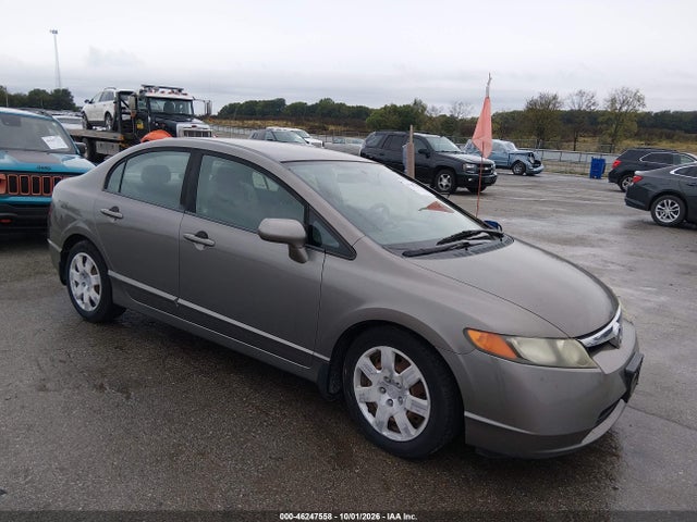 46247558 :رقم المزاد ، 1HGFA16578L071241 vin ، 2008 Honda Civic Lx مزاد بيع
