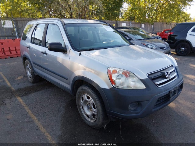 Auction sale of the 2006 Honda Cr-v Lx, vin: SHSRD78546U405415, lot number: 46247569