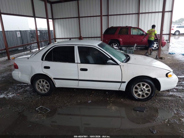 2000 Chevrolet Prizm მანქანა იყიდება აუქციონზე, vin: 1Y1SK5281YZ407203, აუქციონის ნომერი: 46247601