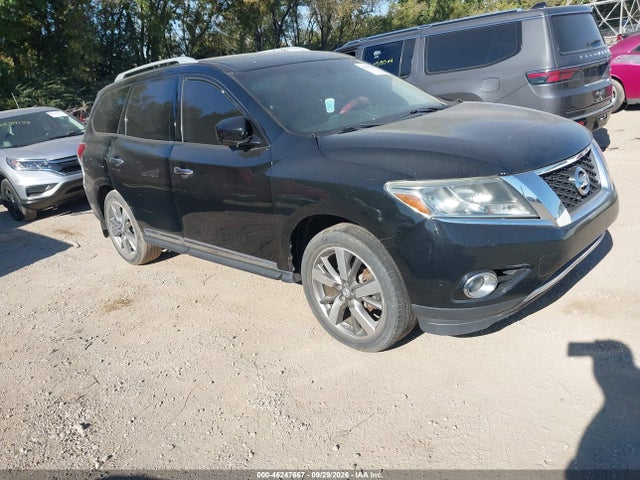Продаж на аукціоні авто 2013 Nissan Pathfinder Platinum, vin: 5N1AR2MM6DC631788, номер лоту: 46247667