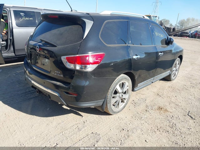 2013 Nissan Pathfinder Platinum მანქანა იყიდება აუქციონზე, vin: 5N1AR2MM6DC631788, აუქციონის ნომერი: 46247667