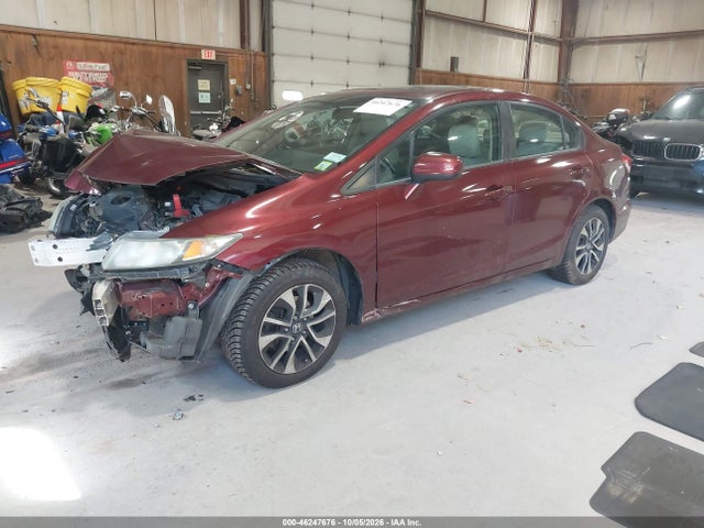 2014 Honda Civic Ex მანქანა იყიდება აუქციონზე, vin: 2HGFB2F88EH501591, აუქციონის ნომერი: 46247676
