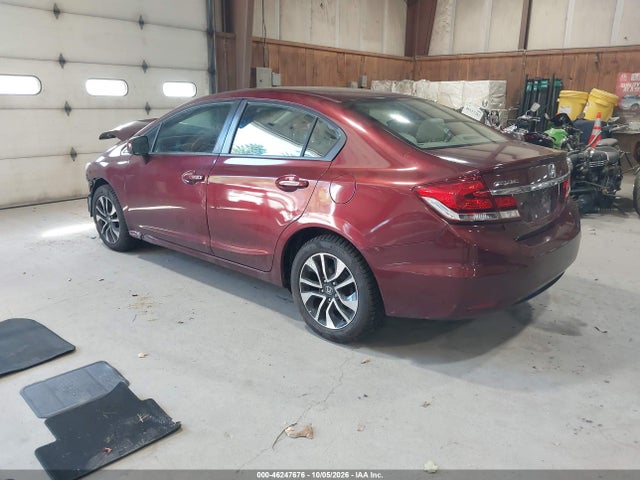 2014 Honda Civic Ex მანქანა იყიდება აუქციონზე, vin: 2HGFB2F88EH501591, აუქციონის ნომერი: 46247676