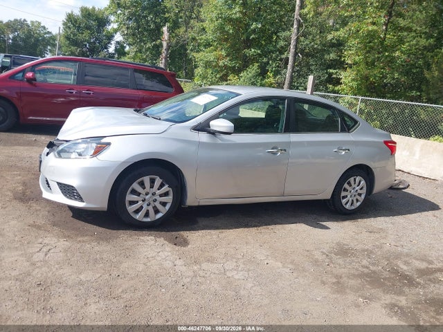 2017 Nissan Sentra Sv მანქანა იყიდება აუქციონზე, vin: 3N1AB7AP8HL655589, აუქციონის ნომერი: 46247706