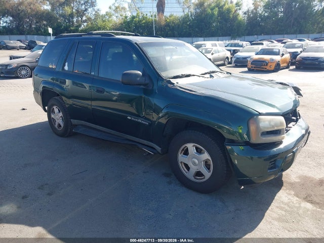 Aukcja sprzedaży 2002 Chevrolet Trailblazer Ls, vin: 1GNDT13S022379592, numer aukcji: 46247713
