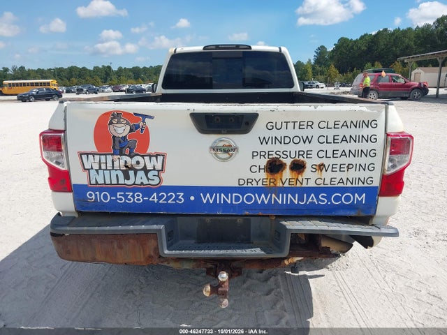 2018 Nissan Titan S მანქანა იყიდება აუქციონზე, vin: 1N6AA1R75JN500017, აუქციონის ნომერი: 46247733
