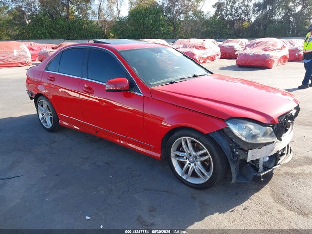 46247754 :رقم المزاد ، WDDGF4HBXEA953249 vin ، 2014 Mercedes-benz C 250 مزاد بيع