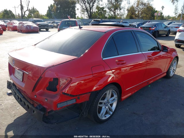 46247754 :رقم المزاد ، WDDGF4HBXEA953249 vin ، 2014 Mercedes-benz C 250 مزاد بيع