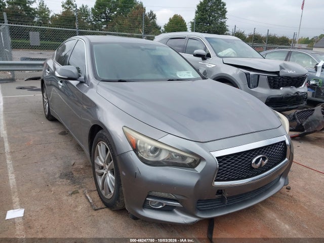 Продаж на аукціоні авто 2014 Infiniti Q50 Premium, vin: JN1BV7AR0EM689010, номер лоту: 46247780