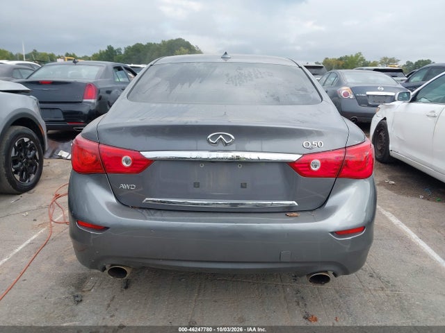 Продаж на аукціоні авто 2014 Infiniti Q50 Premium, vin: JN1BV7AR0EM689010, номер лоту: 46247780
