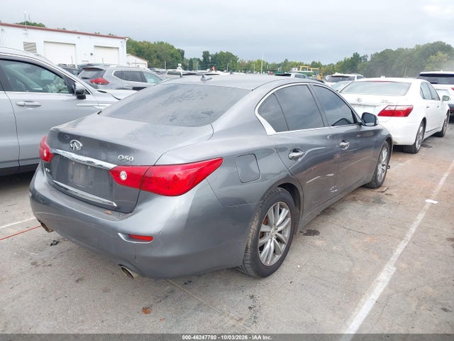 Продаж на аукціоні авто 2014 Infiniti Q50 Premium, vin: JN1BV7AR0EM689010, номер лоту: 46247780