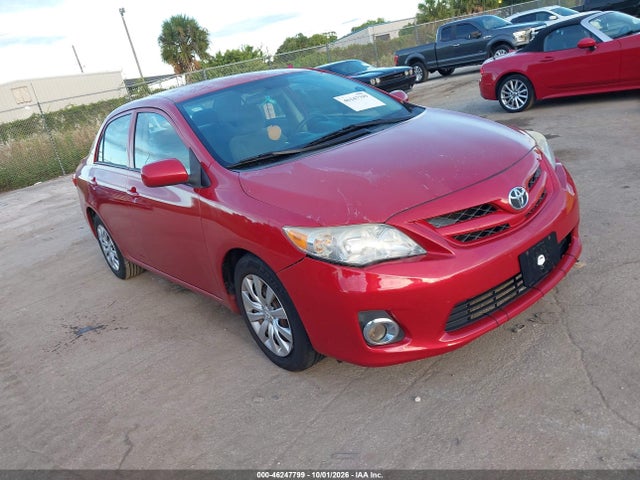 2012 Toyota Corolla Le მანქანა იყიდება აუქციონზე, vin: 2T1BU4EE2CC812421, აუქციონის ნომერი: 46247799