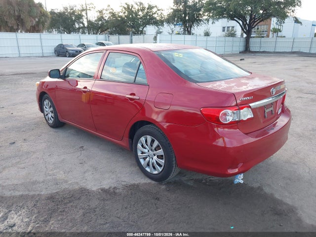 Продаж на аукціоні авто 2012 Toyota Corolla Le, vin: 2T1BU4EE2CC812421, номер лоту: 46247799