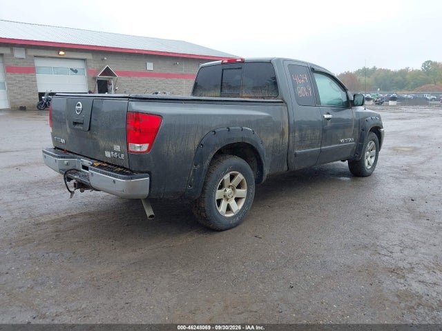2005 Nissan Titan Le მანქანა იყიდება აუქციონზე, vin: 1N6AA06B45N570424, აუქციონის ნომერი: 46248069