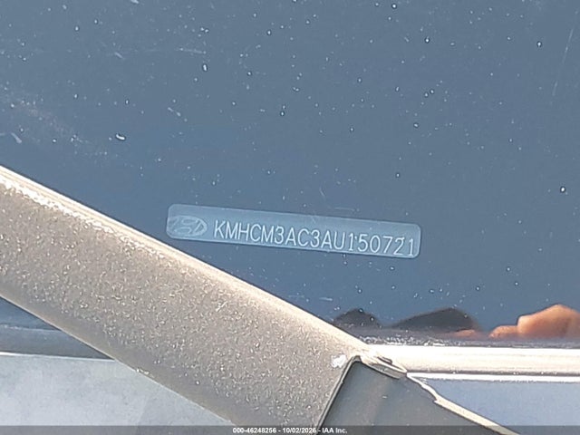 46248256 :رقم المزاد ، KMHCM3AC3AU150721 vin ، 2010 Hyundai Accent Gs مزاد بيع