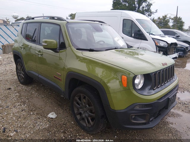 Aukcja sprzedaży 2016 Jeep Renegade 75th Anniversary, vin: ZACCJBBT2GPD71534, numer aukcji: 46248309