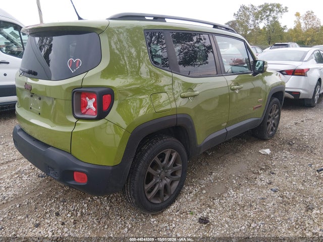 Продажа на аукционе авто 2016 Jeep Renegade 75th Anniversary, vin: ZACCJBBT2GPD71534, номер лота: 46248309