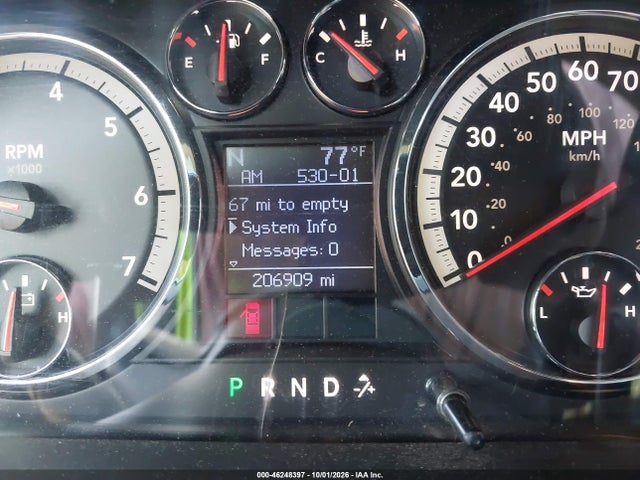 Продаж на аукціоні авто 2009 Dodge Ram 1500 Slt/sport/trx, vin: 1D3HV13T99S775535, номер лоту: 46248397