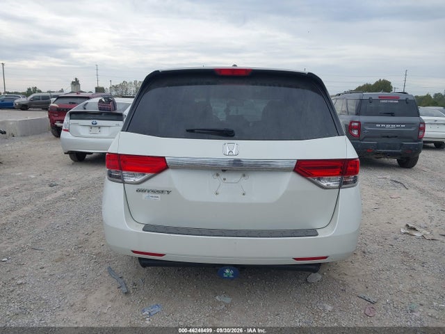 2015 Honda Odyssey Ex-l მანქანა იყიდება აუქციონზე, vin: 5FNRL5H61FB015752, აუქციონის ნომერი: 46248499