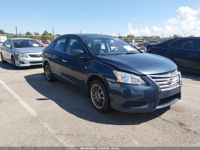 2014 Nissan Sentra S მანქანა იყიდება აუქციონზე, vin: 3N1AB7AP8EL637217, აუქციონის ნომერი: 46248564