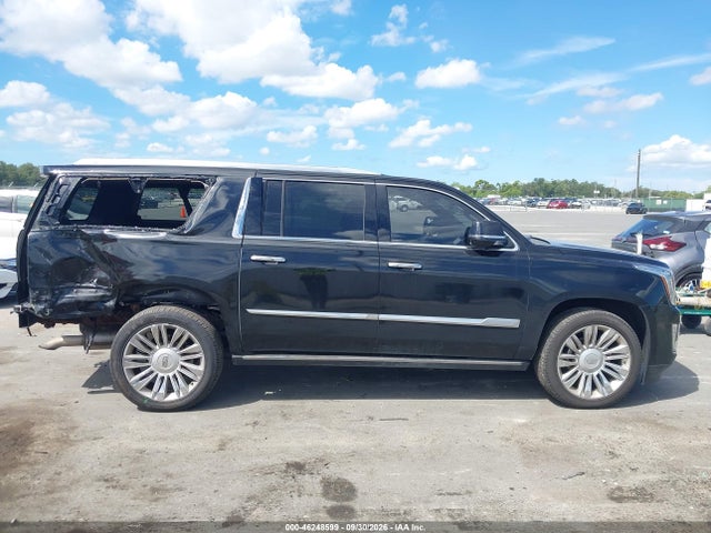 Auction sale of the 2015 Cadillac Escalade Esv Platinum, vin: 1GYS4UKJXFR566319, lot number: 46248599