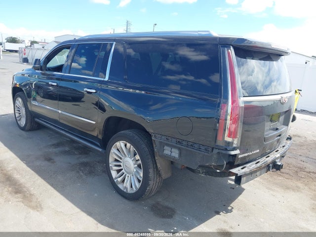 Auction sale of the 2015 Cadillac Escalade Esv Platinum, vin: 1GYS4UKJXFR566319, lot number: 46248599