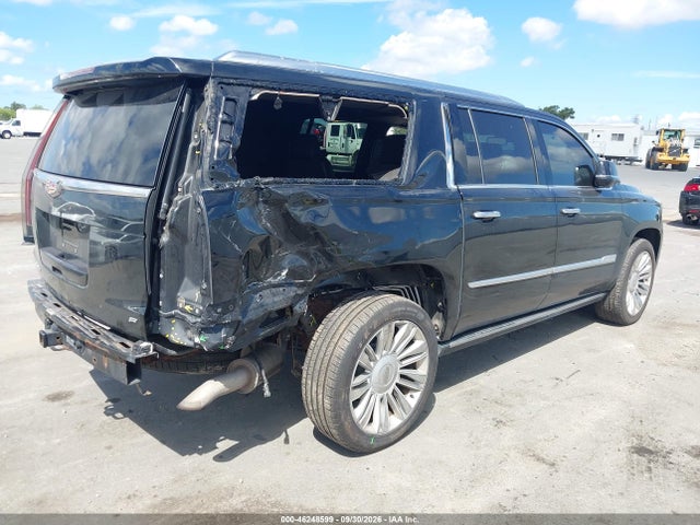 Auction sale of the 2015 Cadillac Escalade Esv Platinum, vin: 1GYS4UKJXFR566319, lot number: 46248599