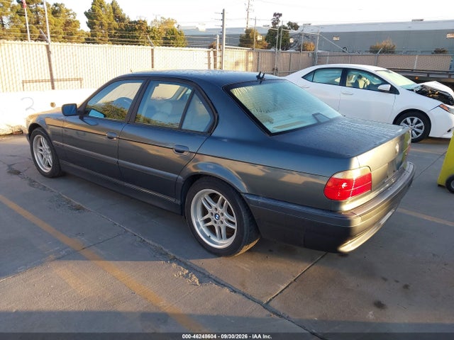 Aukcja sprzedaży 2001 Bmw 740ia, vin: WBAGG83421DN81810, numer aukcji: 46248604