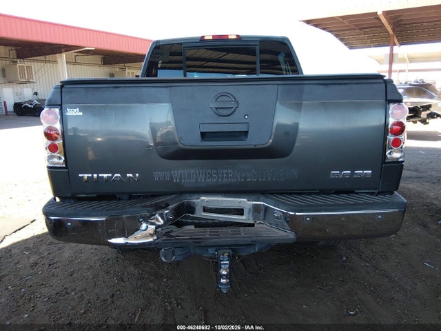 2006 Nissan Titan Se მანქანა იყიდება აუქციონზე, vin: 1N6AA07A46N541030, აუქციონის ნომერი: 46248682