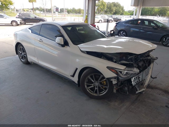 Продажа на аукционе авто 2018 Infiniti Q60 3.0t Luxe, vin: JN1EV7EK8JM342268, номер лота: 46248707