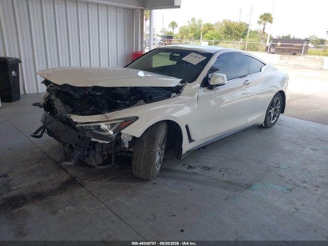 Продажа на аукционе авто 2018 Infiniti Q60 3.0t Luxe, vin: JN1EV7EK8JM342268, номер лота: 46248707